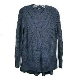 Thakoon Gray Knit Pullover Sweater Women Size Small